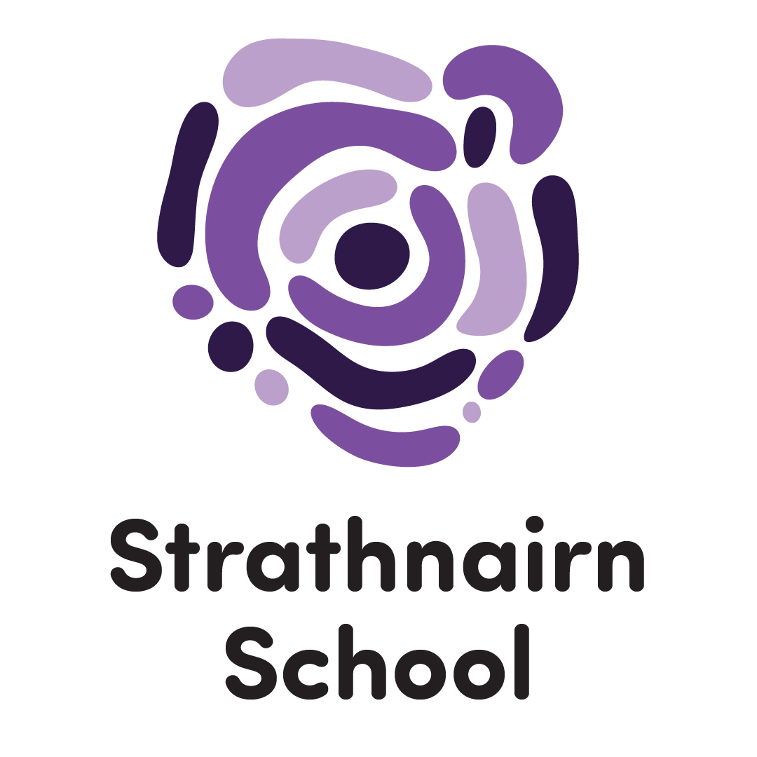 Final Strathnairn School Logo (Purple swirls to represent community)
