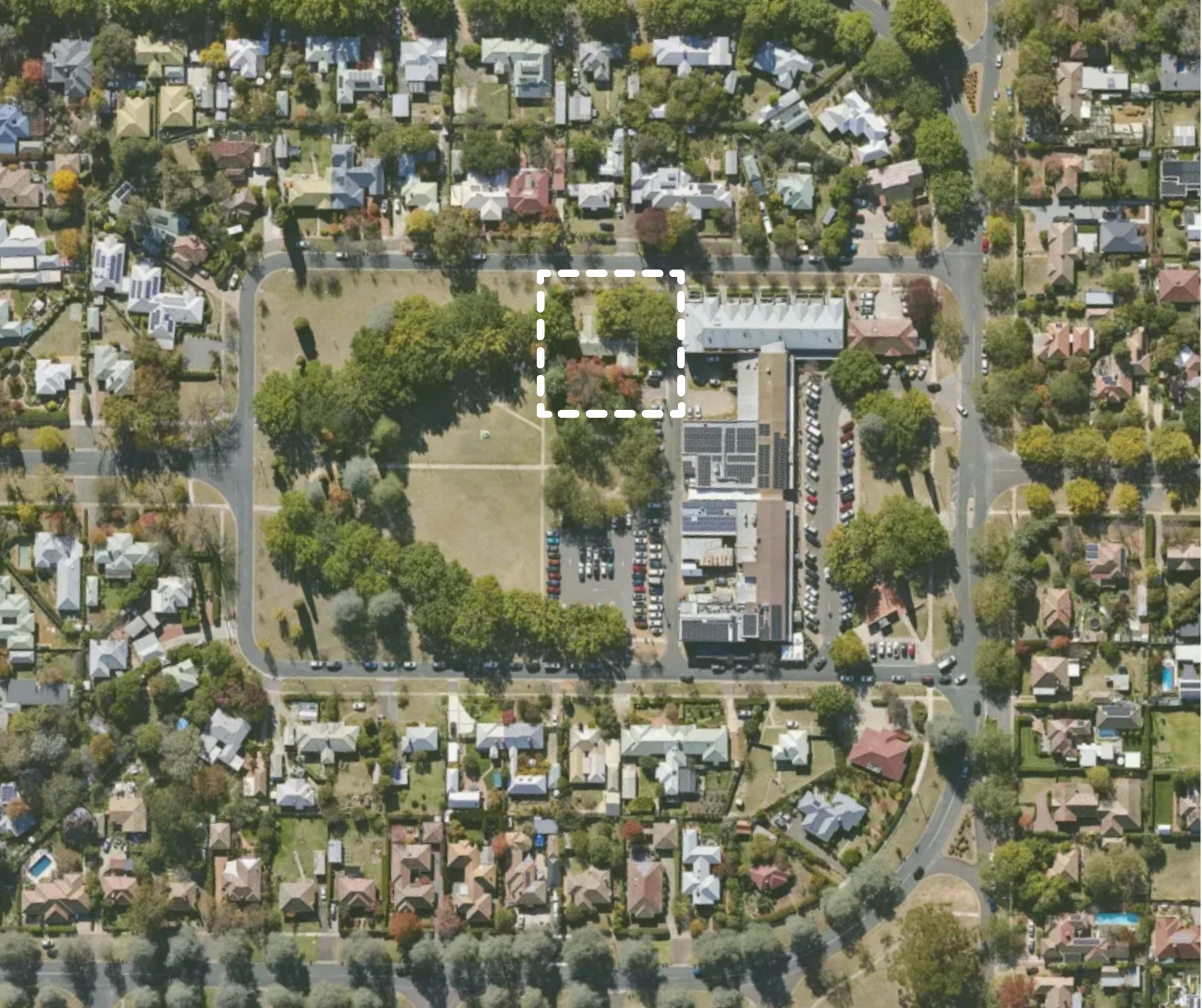 Street map of 91A Wakefield Ave, Ainslie