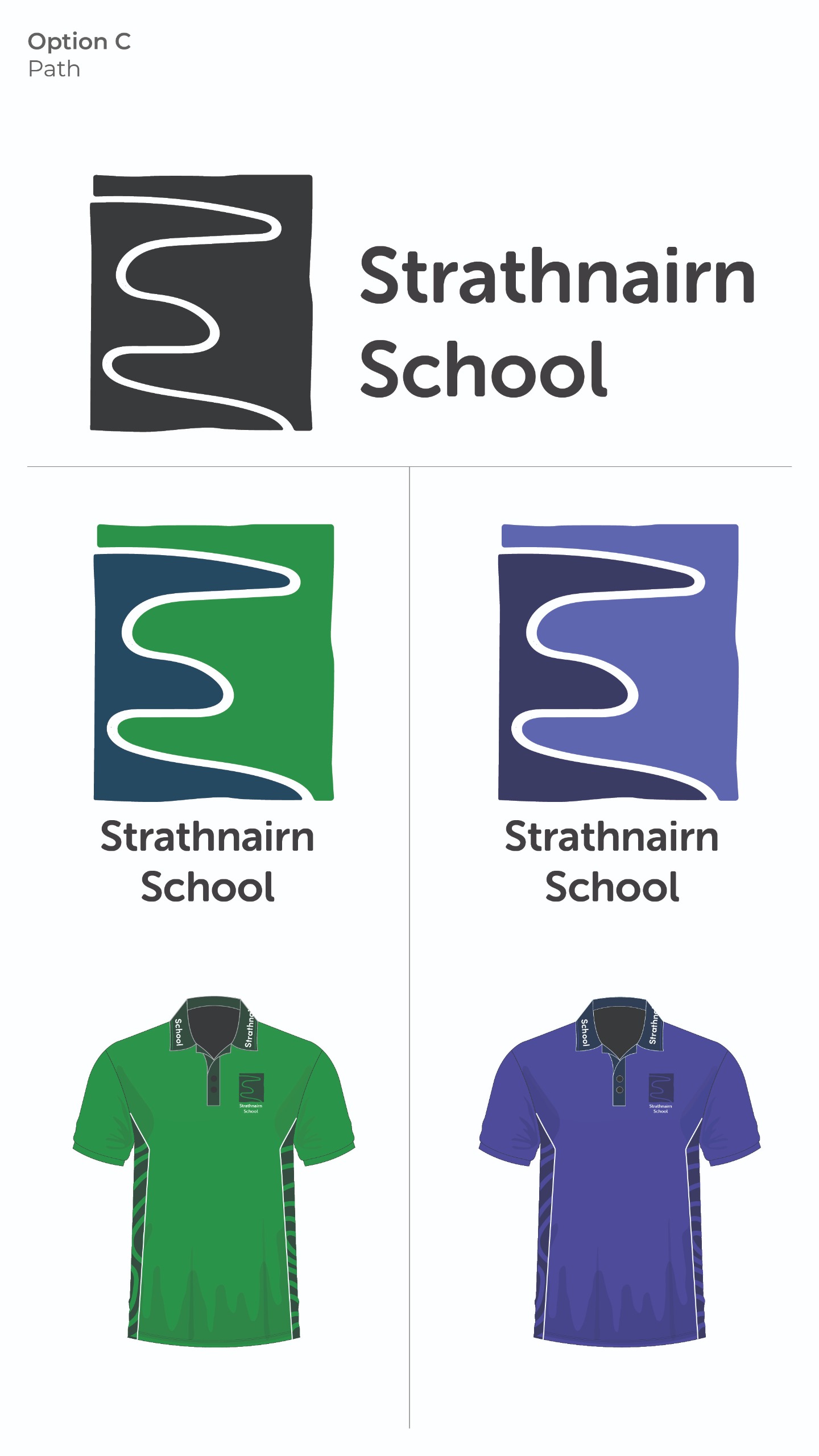 Logo and uniform mockups - Path