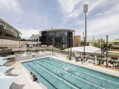 Cabanas and cafés, Sporting Club of Allianz Stadium, Sydney