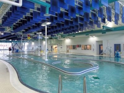 Lazy river, Barrhead Regional Aquatic Centre, Alberta