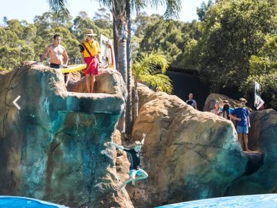 Jumping rock, Jamberoo, NSW